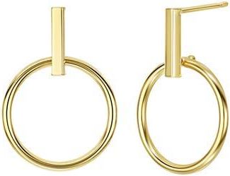 Bony Levy 14K Gold Knocker Stud Earrings in 14Ky at Nordstrom Rack