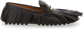 Tod's Brown Slip On Loafers