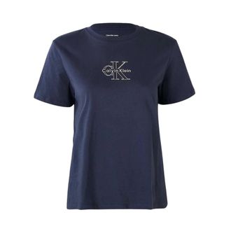 Calvin Klein Donna, Top, Blu, S, new