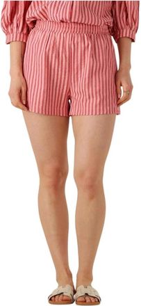 Ydence Ydence, Korte Broeken, Dames, Roze, XS, Roze Zomer Shorts Belle