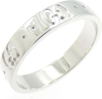 Gucci White Gold (18K) Band Ring (Pre-Owned)