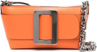 Boyy Schoudertas - Dames - Schoudertassen - Oranje - ONE Size - Leer - Tassen