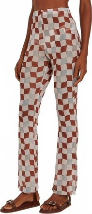 Lenny Niemeyer Tulle Straight Leg Pants In Casablanca