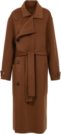 Philosophy di Lorenzo Serafini Trench Coats - Dames - Trenchcoats - Bruin - M - Jassen