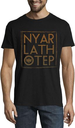 Generic Nyarlathotep The Crawling Chaos H P Lovecraft Outer God Mens Crew Neck T-Shirt Black X-Large