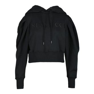 Nina Ricci Dames, Sweatshirts & Hoodies, Zwart, Maat: M Katoen