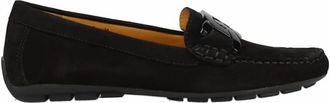 Vaneli Womens Aiker Loafer In Black Suede