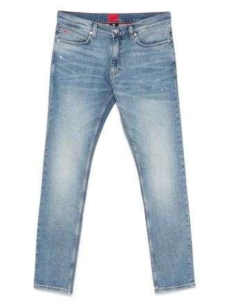 HUGO BOSS slim-cut jeans - Blue