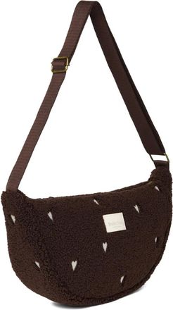 Studio Noos Teddy Fanny Pack - Dames - Tassen - Bruin - Maat: ONE Size Poliester