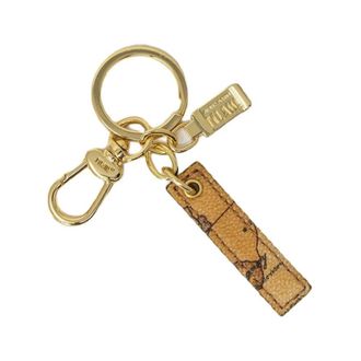 Alviero Martini 1A Classe Beige Leren Sleutelhanger - Dames - Sleutelhangers & Tashangers - Beige - ONE Size - Katoen - Accessoires