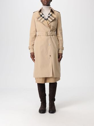Burberry Jacket BURBERRY Woman color Brown