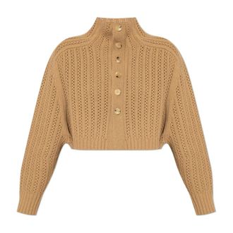 Max Mara Cardigan Hodeida - female - Max Mara - Cardigans - Beige - L - Knitwear