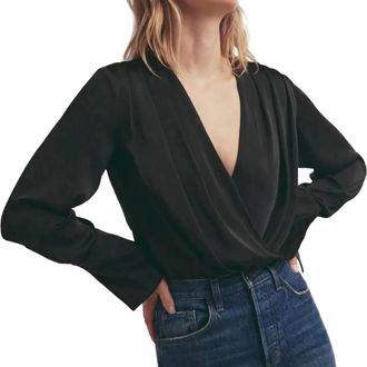Favorite Daughter The Date Blouse In Black