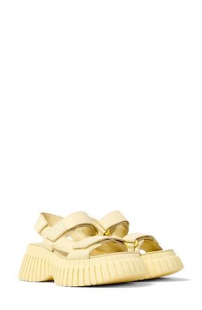 Camper Pix BCN Platform Sandal in Light Pastel Yellow at Nordstrom, Size 39