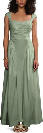 AMUR Galilea ruched dress in Stem at Nordstrom, Size 10