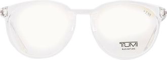 Tumi Reading Oval Mens Eyeglasses VTU801 CRY 50 +2.50