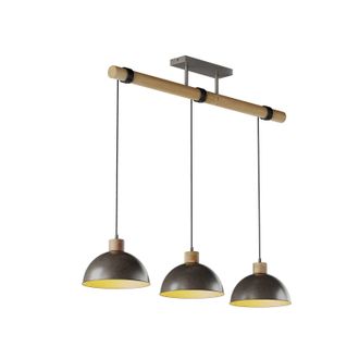 Lindby L&aacute;mpara Colgante holgar En Gris De Metal - Lindby
