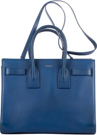 Saint Laurent Pre-owned Womens Sac De Jour Nano Handbag - Blue - One Size