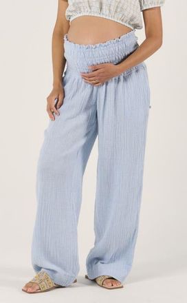 Cache Coeur Maternity Smock Pants Myriam in Blue at Nordstrom, Size Xx-Large