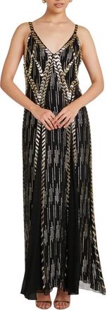 Temperley London Viola Strappy Dress in Black at Nordstrom, Size 4