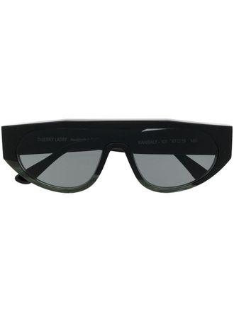 Thierry Lasry Occhiali da sole con aste oversize - Nero