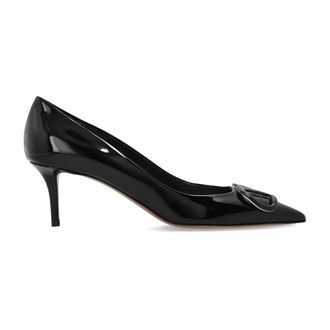 Valentino Garavani Dames, Schoenen, Zwart, Maat: 37 1/2 EU Leer