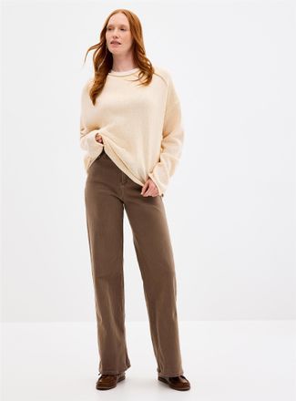 Yoga Jeans by Second Womens Fall colour stretch jean Fit: Wide leg, high rise