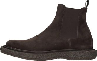Officine Creative Suede Beatles Enkellaarsjes - Heren - Chelseaboots - Bruin - 40 EU - Su&egrave;de - Schoenen