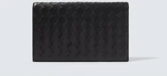Bottega Veneta Intreccio leather wallet