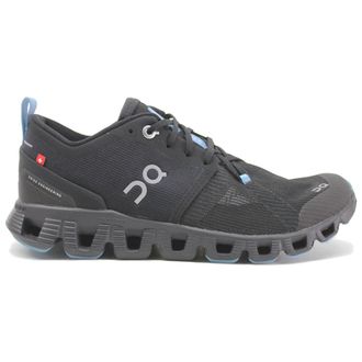 On Cloud X 3 Shift Textile Synthetic Womens Low Top Trainers - Black Niagara - Size:UK 4.5