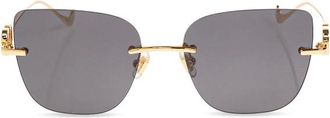 Valentino Sunglasses, female, Yellow, Size: 54 MM Sunglasses