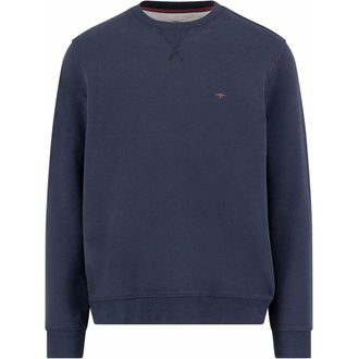 Fynch-Hatton Klassiek Sweatshirt - Heren - Sweatshirts & Hoodies - Blauw - Maat: 2XL