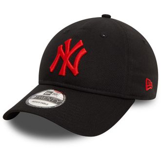 New Era 9Twenty Casual Cap - New York Yankees Black/red