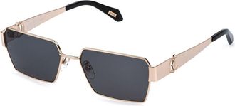 Just Cavalli SJC153 0300 Mens Sunglasses Gold Size 57