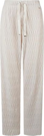 Herno Pantaloni con effetto jacquard - Toni neutri