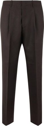 Slowear Pantaloni dal taglio dritto in lana 4 capi - - Trousers - Uomo - Marrone - S