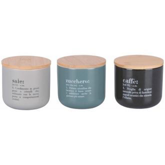 Villa D'Este Home Tivoli Villa DEste Home Tivoli Victionary Stones, Set 3 barattoli 500 ml
