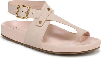 Franco Sarto Blair Ankle Strap Platform Sandal in Soft Blush at Nordstrom, Size 8.5