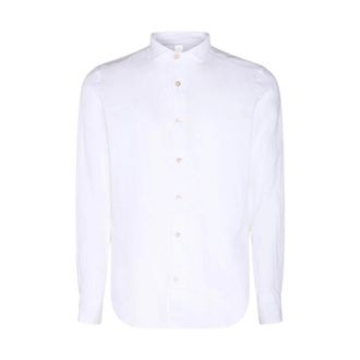 Eleventy Casual Shirts, male, White, 2XL, Eleventy Shirts