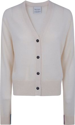 Paul Smith Knitted Cardigan Warm White