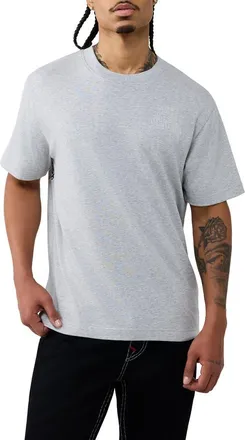 True Religion True No. 1 Buddha Graphic T-Shirt in Heather Grey at Nordstrom, Size Xxx-Large