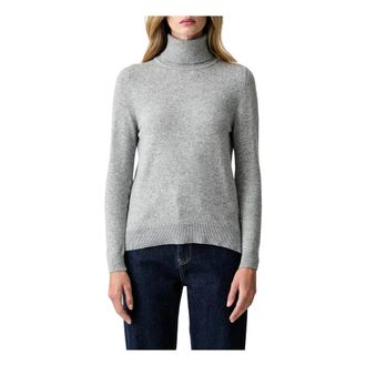 Barbour Pendle Roll-neck Sweater - Dames - Coltruien - Grijs - M - Katoen - Truien & Vesten