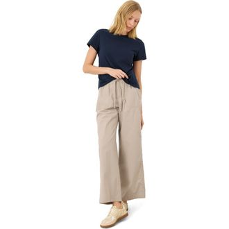 Pact Organic Cotton Softspun Essential Crewneck Tee in Navy at Nordstrom, Size Xx-Large