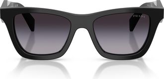 Prada 0pr C07s Oversized Square Frame Sunglasses