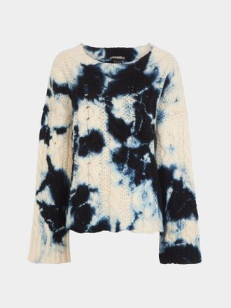 Suzusan Shibori Chunky Cashmere Sweater