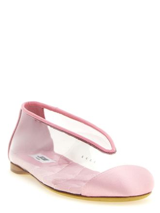 Moschino PVC Ballet Ballet Flat - Pink