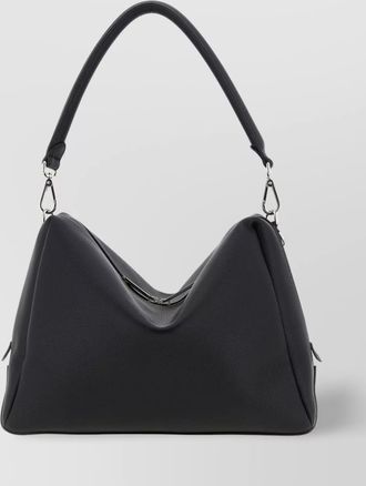 Fendi large shoulder bag adjustable strap metal hardware top handle