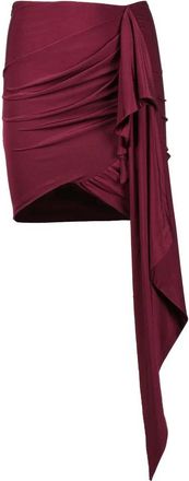 Nineminutes Red Polyester Skirt