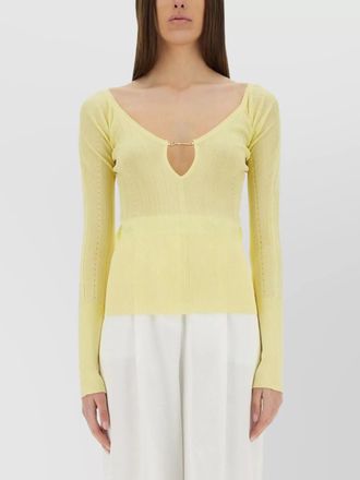 Jacquemus slim-fit top