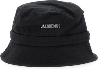 Jacquemus Le Bob Gadjo Bucket Hat - male - Jacquemus - Accessories - Black - 58 CM - Accessories